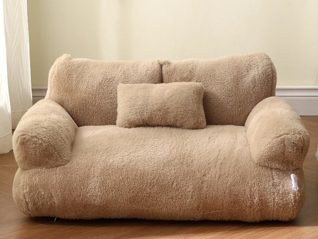 Luxury Cat Bed Sofa Winter Warm Cat Nest Pet Bed for Small Medium Dogs Cats Comfortable Plush Puppy Bed Pet Supplies