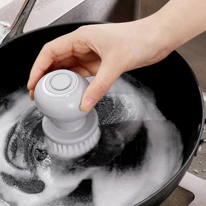 Cleaning Brushes Dish Washing Tool Soap Dispenser Refillable Pans Cups Bread Bowl Scrubber
