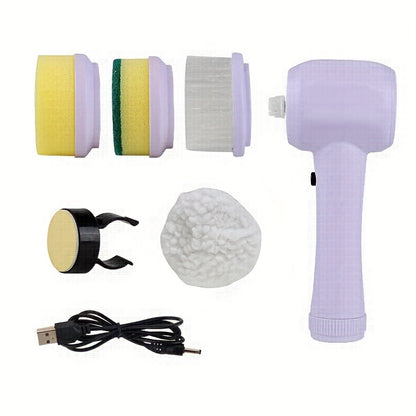 Brush-O-Mat  Electric Rotary Brush 5in1 Set | 2 Colours
