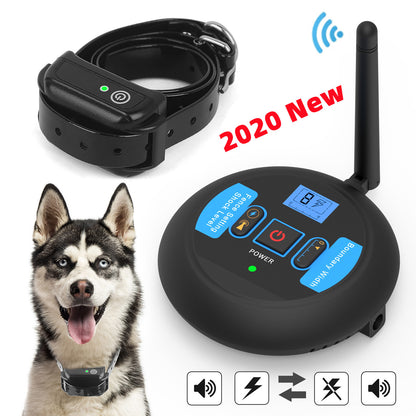 Dispositivo de entrenamiento de perros de juguete con collar eléctrico para dejar de ladrar