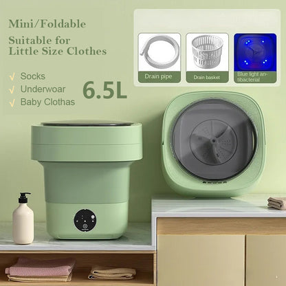 Mini-Waschmaschine mit großer Kapazität, 3 Modelle mit Schleuder-Trockengeräten
