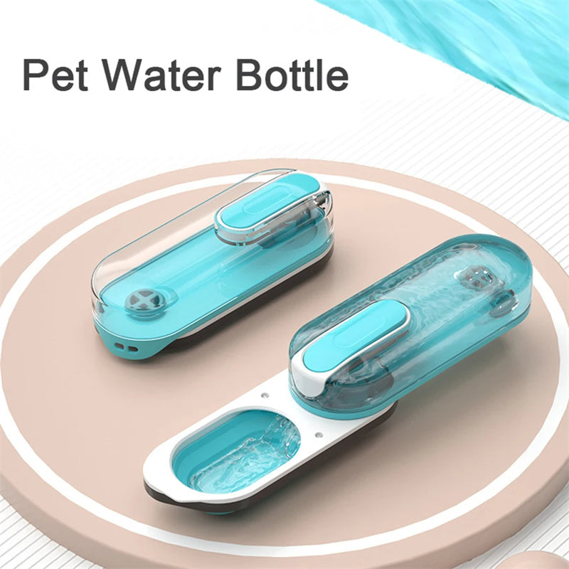 •SuperOferta 37% DE DESCUENTO• Botella de agua para perros Dispensador de agua plegable para perros para caminar al aire libre Portátil a prueba de fugas