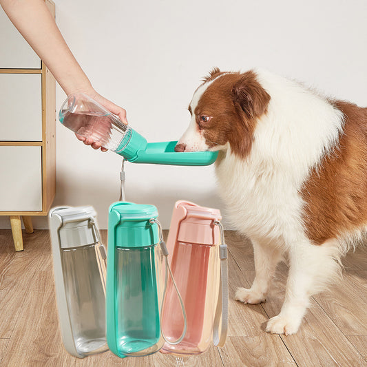 Recipiente de agua para perros 550ml | Plegable de gran capacidad. 